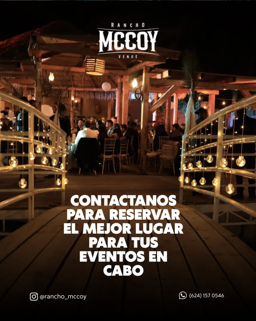 Rancho McCoy: Reserva tu evento en Cabo